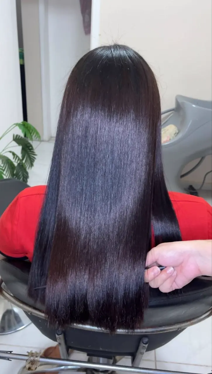 Resultado de progressiva no Beauty Moraes, foto 2